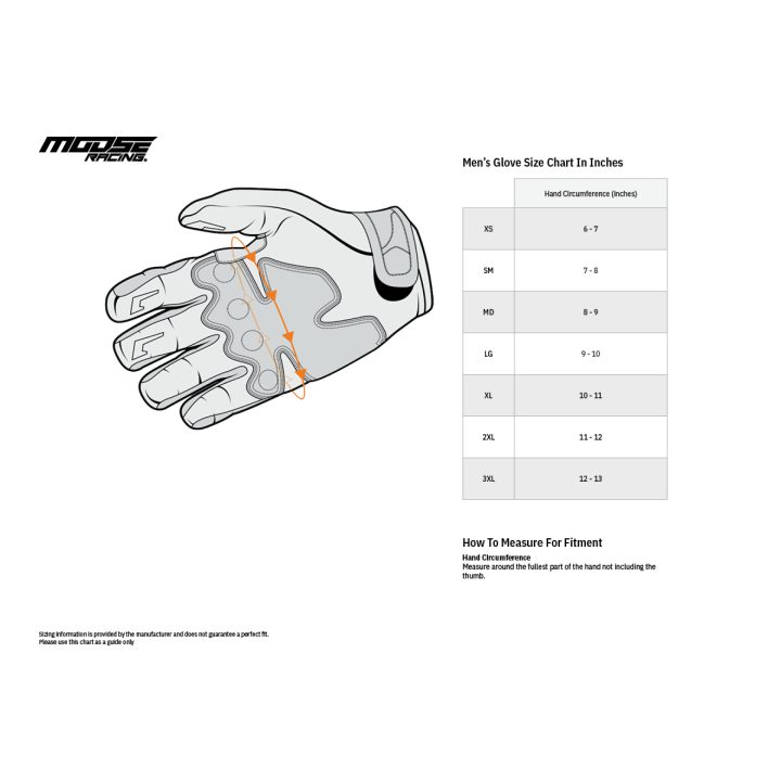 Crosshandsker MX1 Blå MOOSE RACING Medium – billede 2
