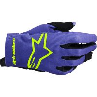 Crosshandsker Radar Lilla/Fluorescerende Gul ALPINESTARS