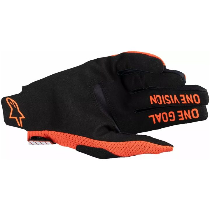 Crosshandsker Radar Pro Sort/orange ALPINESTARS Small – billede 2