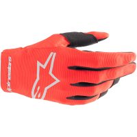 Crosshandsker Radar Rød/Sølv ALPINESTARS