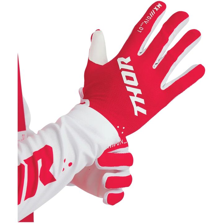 Crosshandsker Ridemode Static Rød THOR XS – billede 5