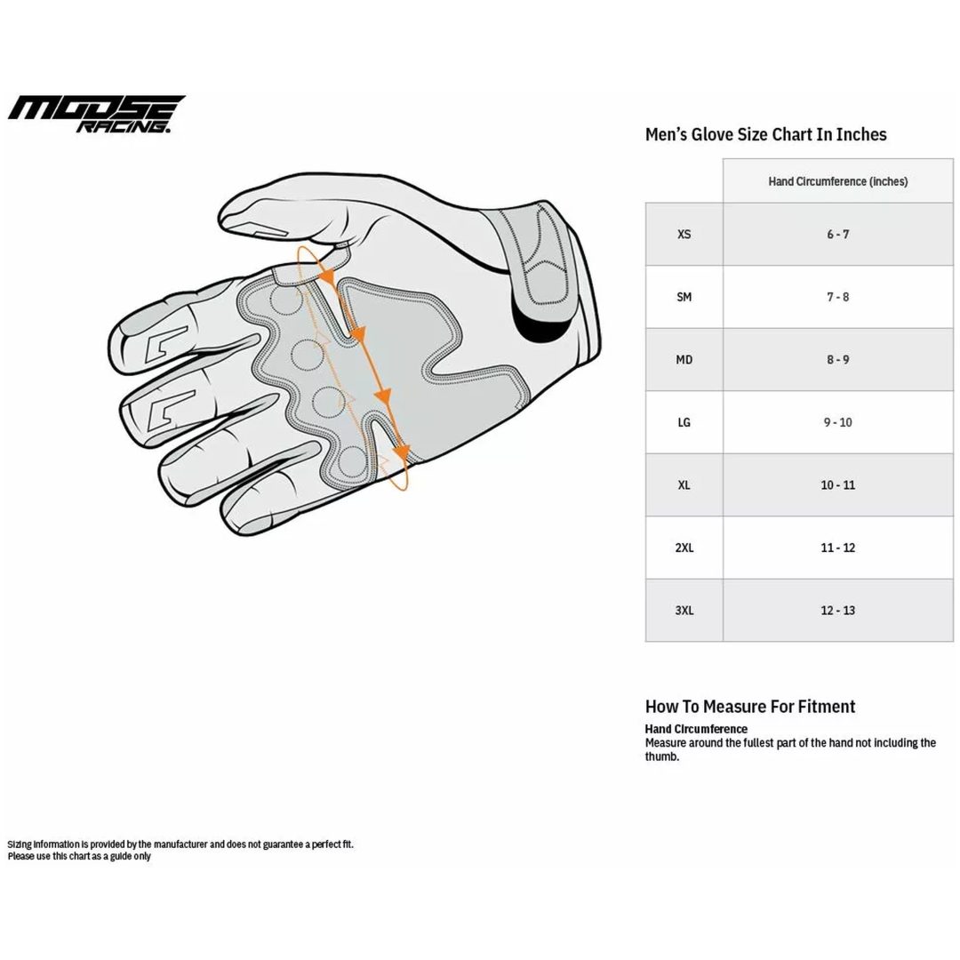 Crosshandsker Sx1™ Sort/blå/grøn MOOSE RACING Medium – billede 2