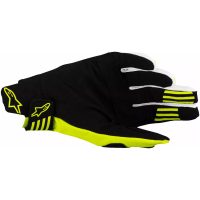 Crosshandsker Techstar Sort/Fluorescerende Gul ALPINESTARS