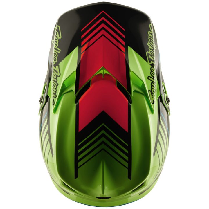 Crosshjelm Børn GP Pro Segment Neon Gul TROY LEE DESIGNS Medium Barn – billede 7