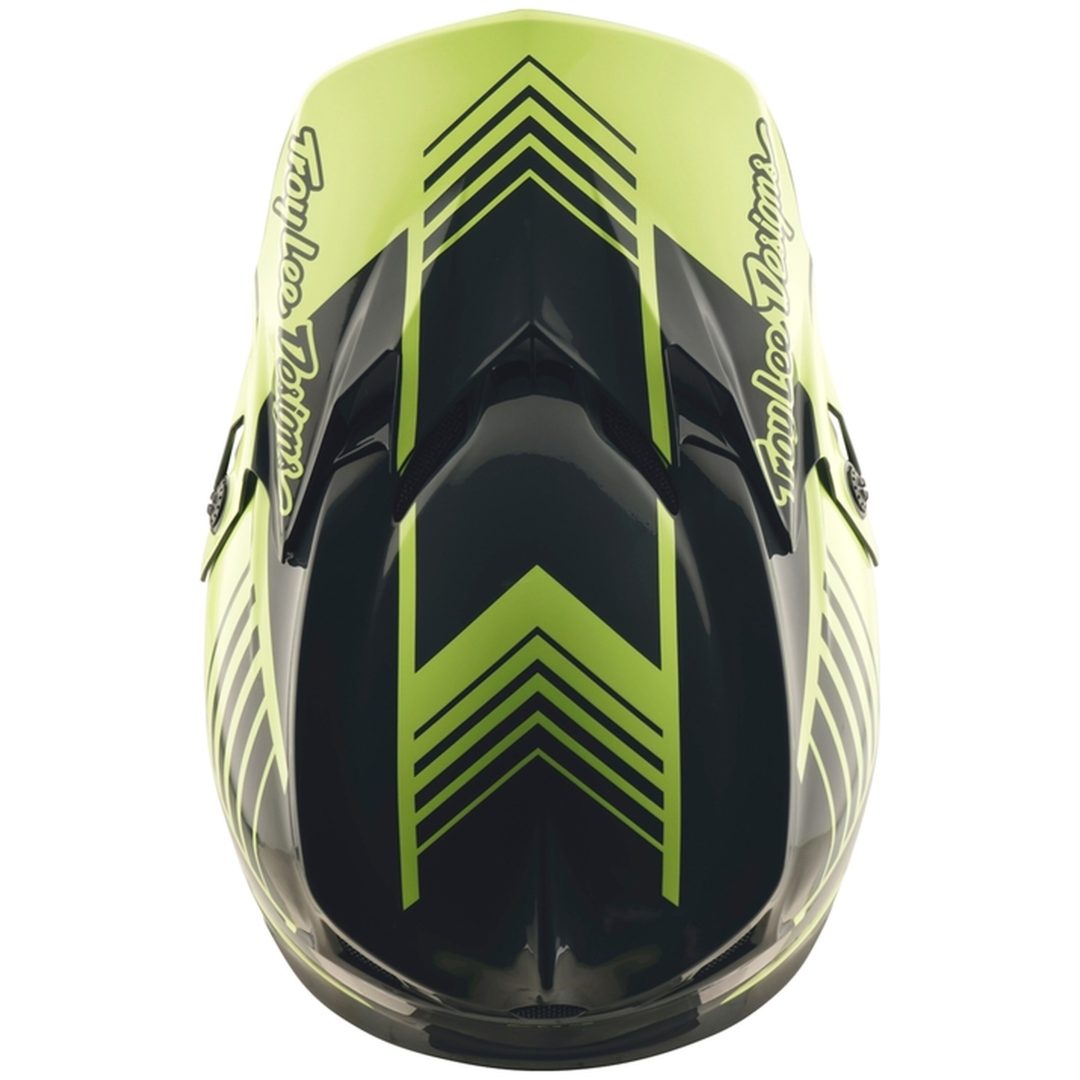 Crosshjelm Børn GP Pro Segment Neon Gul TROY LEE DESIGNS Medium Barn – billede 8