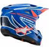 Crosshjelm Børn S-m3 Wurx Sort/blå/rød/hvid ALPINESTARS Small – miniature 2