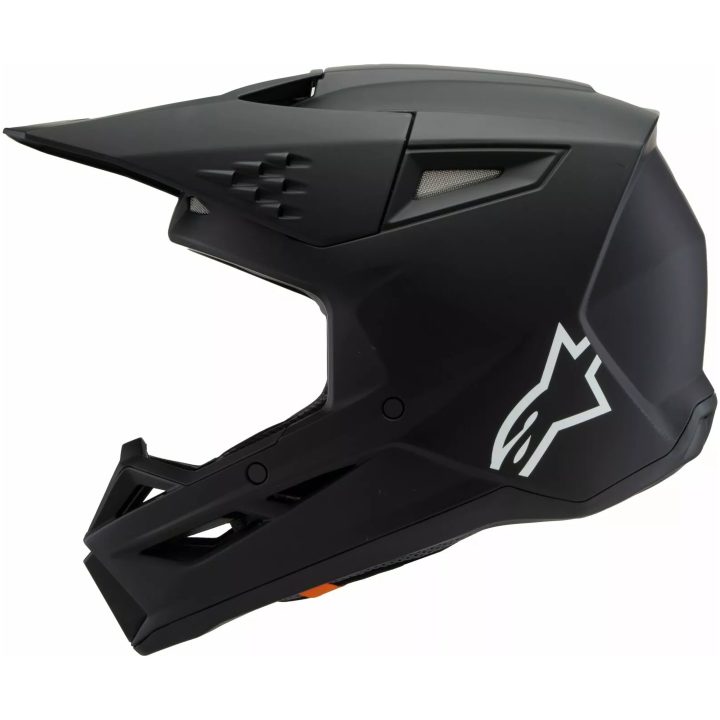 Crosshjelm Børn Supertech M3 Sort ALPINESTARS Small – billede 3