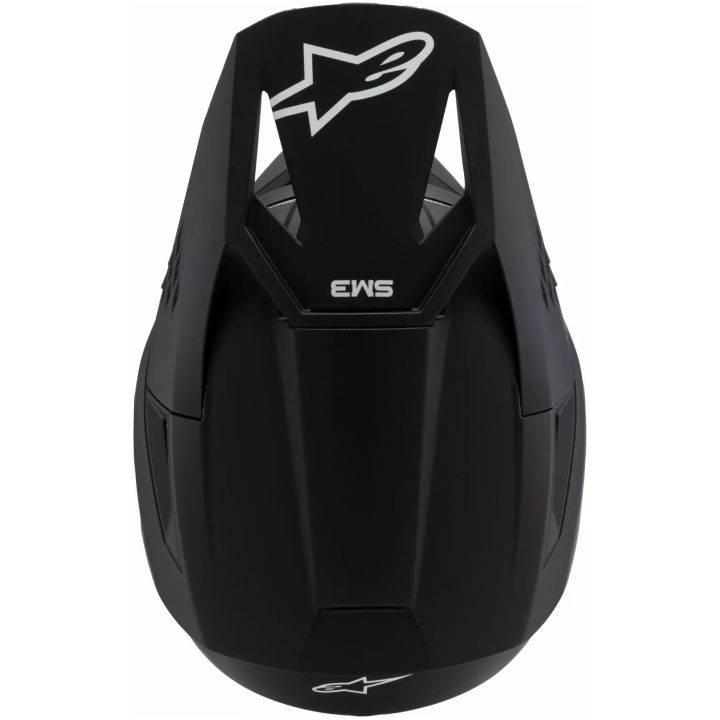 Crosshjelm Børn Supertech M3 Sort ALPINESTARS Small – billede 4