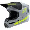 Crosshjelm Børn Supertech M3 Sort/grå/gul ALPINESTARS Small – miniature 1