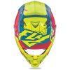 Crosshjelm F2 Carbon Mips Retrospec 2017 Rød/hi-vizion FLY RACING s – miniature 4