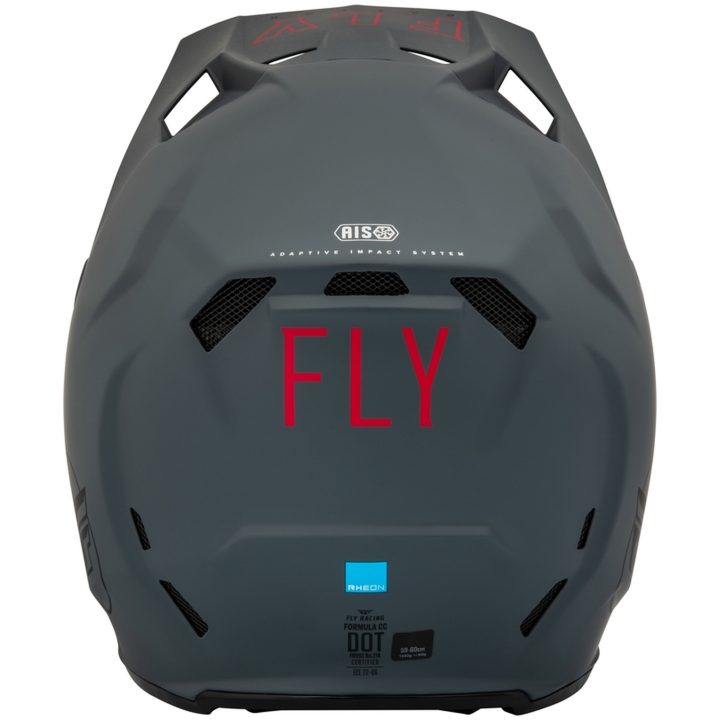 Crosshjelm Formula Cc Centrum Matgrå/sort FLY RACING XS – billede 5
