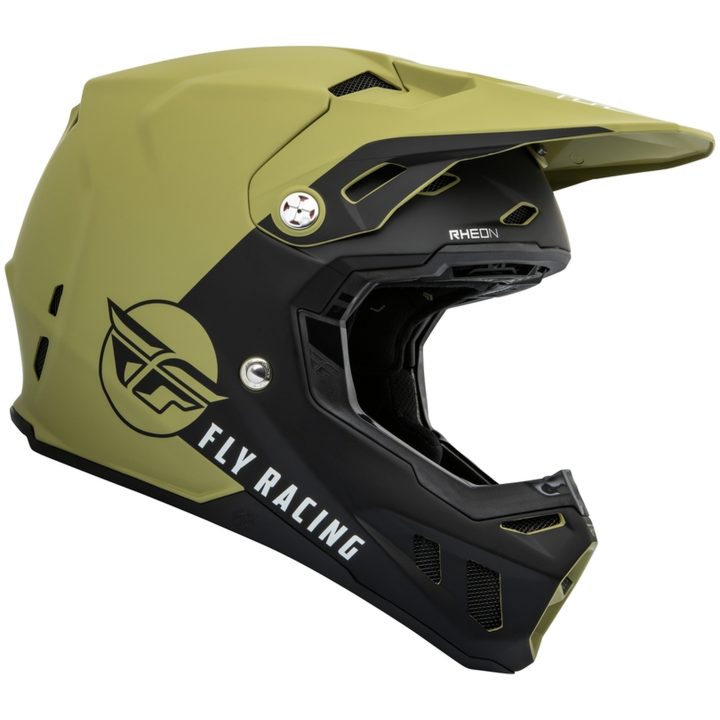 Crosshjelm Formula Cc Centrum Metallisk Rød/hvid FLY RACING XL – billede 3