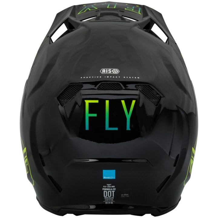 Crosshjelm Formula Cc Centrum Sort/blå/hi-vis FLY RACING XS – billede 5