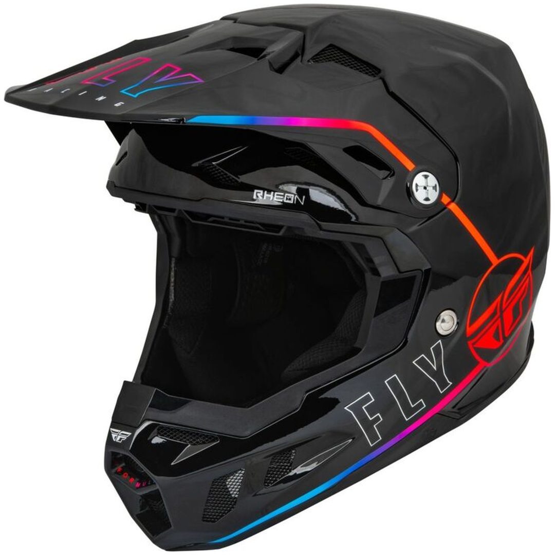 Crosshjelm Formula Cc Se Avenge Sort/sunset FLY RACING XL