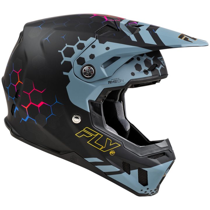 Crosshjelm Formula Cc Tektonic Matsort/skifer FLY RACING XL – billede 5
