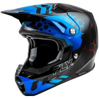 Crosshjelm Formula Cc Tektonic Sort/blå/rød FLY RACING