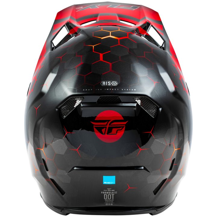 Crosshjelm Formula Cc Tektonic Sort/rød/orange FLY RACING XL – billede 5