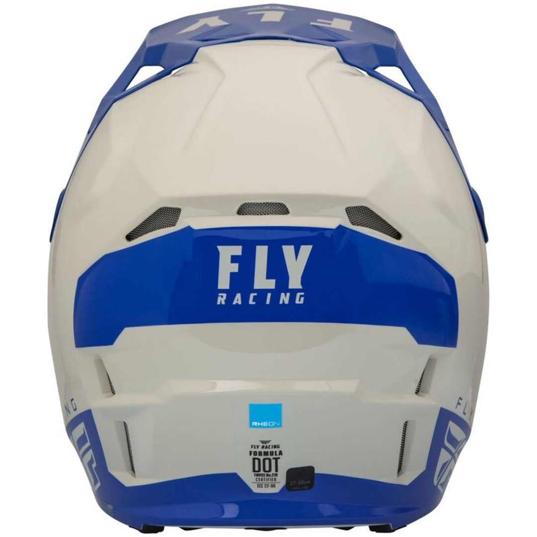 Crosshjelm Formula Cp Slant Grå-blå FLY RACING XXL – billede 5
