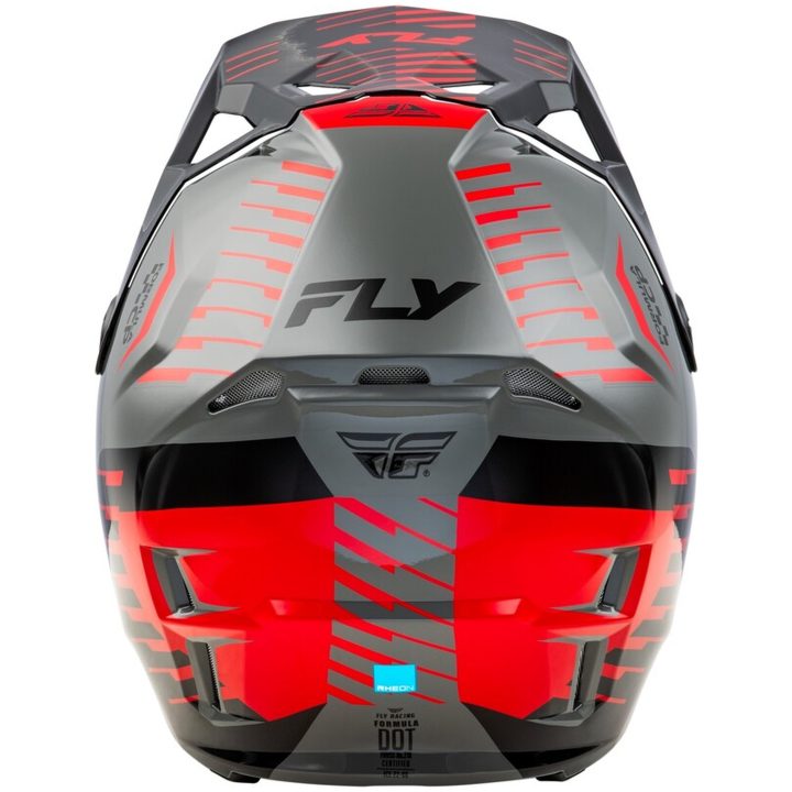 Crosshjelm Formula Cp Slice Grå/rød/sort FLY RACING XL – billede 2