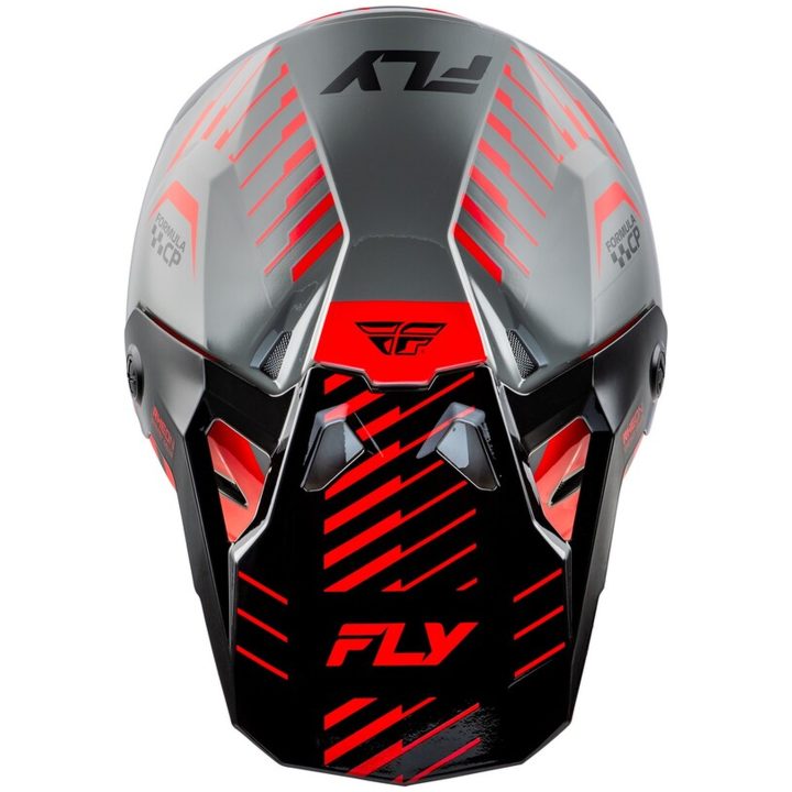 Crosshjelm Formula Cp Slice Grå/rød/sort FLY RACING XL – billede 3