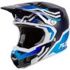 Crosshjelm Formula S Carbon Byte Blå/Hvid FLY RACING s – miniature 1