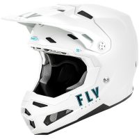 Crosshjelm Formula S Carbon Solid Hvid FLY RACING