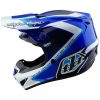 Crosshjelm GP Shutter Blå/Hvid TROY LEE DESIGNS Large Barn – miniature 3