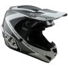 Crosshjelm GP Shutter Grå/Hvid Blank TROY LEE DESIGNS XXL – miniature 2