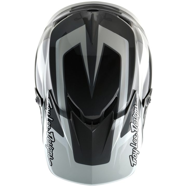 Crosshjelm GP Shutter Grå/Hvid Blank TROY LEE DESIGNS XXL – billede 8