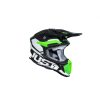 Crosshjelm J-18 F Hexa Grøn Fluo/Hvid/Titanium Just1 s – miniature 1
