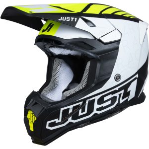 Crosshjelm J-22 F Dynamo Gul/Hvid/Sort Just 1