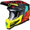Crosshjelm J-22 F Falcon Fluo Rød/Gul/Sort Just1 s – miniature 1