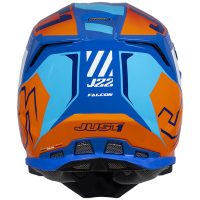 Crosshjelm J-22 F Falcon Orange/Blå Just1