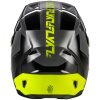 Crosshjelm Kinetic Crest Grå/Sort/Neongul FLY RACING L – miniature 4