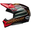 Crosshjelm Moto-10 Spherical Fasthouse Ditd 24 Glans Rød/guld BELL s – miniature 8