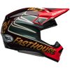 Crosshjelm Moto-10 Spherical Fasthouse Ditd 24 Glans Rød/guld BELL s – miniature 7
