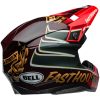 Crosshjelm Moto-10 Spherical Fasthouse Ditd 24 Glans Rød/guld BELL s – miniature 5