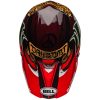 Crosshjelm Moto-10 Spherical Fasthouse Ditd 24 Glans Rød/guld BELL s – miniature 2