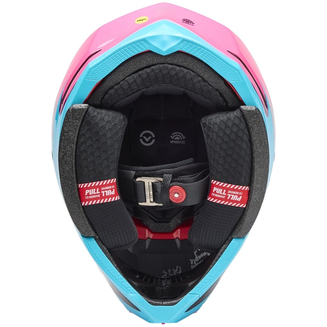 Crosshjelm Moto-10 Spherical Grøn/Pink BELL L – billede 5