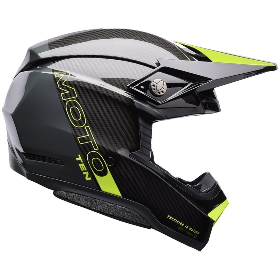 Crosshjelm Moto-10 Spherical Gul/Grå BELL XL – billede 2