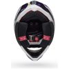 Crosshjelm Moto-10 Spherical Slayco 25 Blank Sort/hvid BELL s – miniature 5