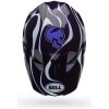 Crosshjelm Moto-10 Spherical Slayco 25 Blank Sort/hvid BELL s – miniature 6