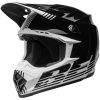 Crosshjelm Moto-9 Mips Louver Blank Sort/hvid BELL XL – miniature 1