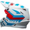Crosshjelm Moto-9s Flex Banshee Blank Hvid/rød BELL XL – miniature 5