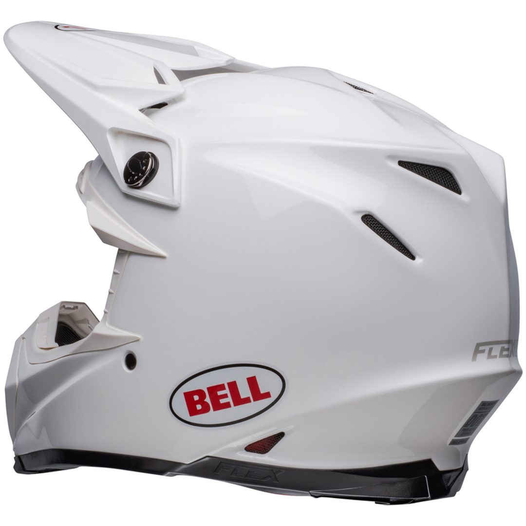 Crosshjelm Moto-9S Flex CE Hvid Bell XL – billede 6