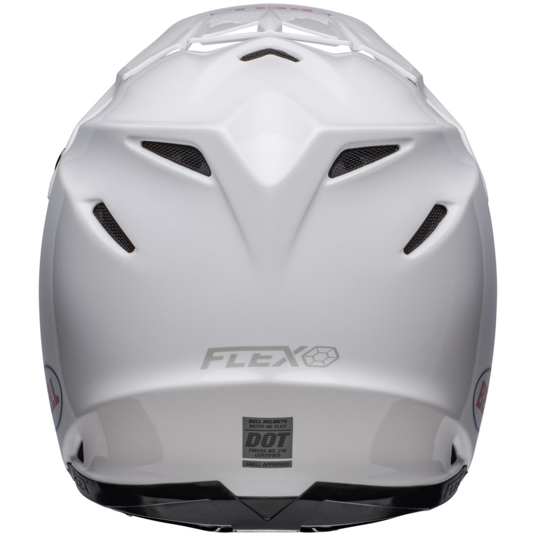 Crosshjelm Moto-9S Flex CE Hvid Bell XL – billede 5