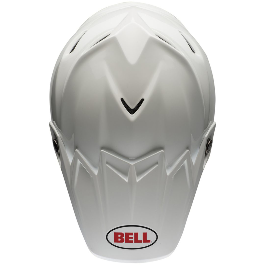 Crosshjelm Moto-9S Flex CE Hvid Bell XL – billede 3