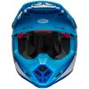 Crosshjelm Moto-9s Flex Rail Blank Blå/hvid BELL L – miniature 9