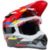 Crosshjelm Moto-9s Flex Renen Nova Blank Sort/rød BELL L – miniature 3