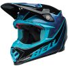 Crosshjelm Moto-9s Flex Sprite Glans Sort/blå BELL XL – miniature 1